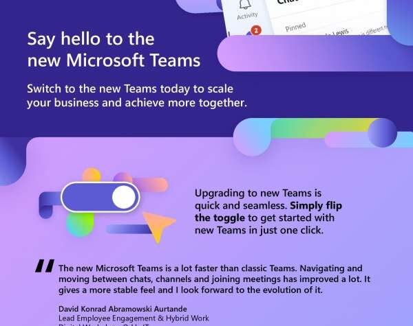 Say hello to the new Microsoft Teams