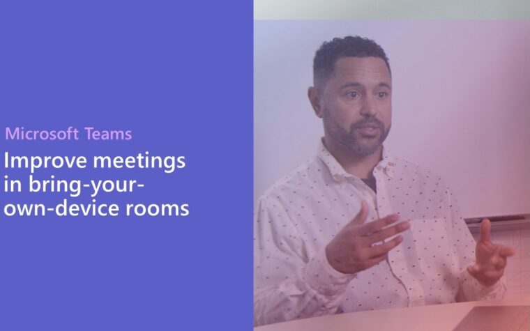 Improve hybrid meetings in BYOD rooms.